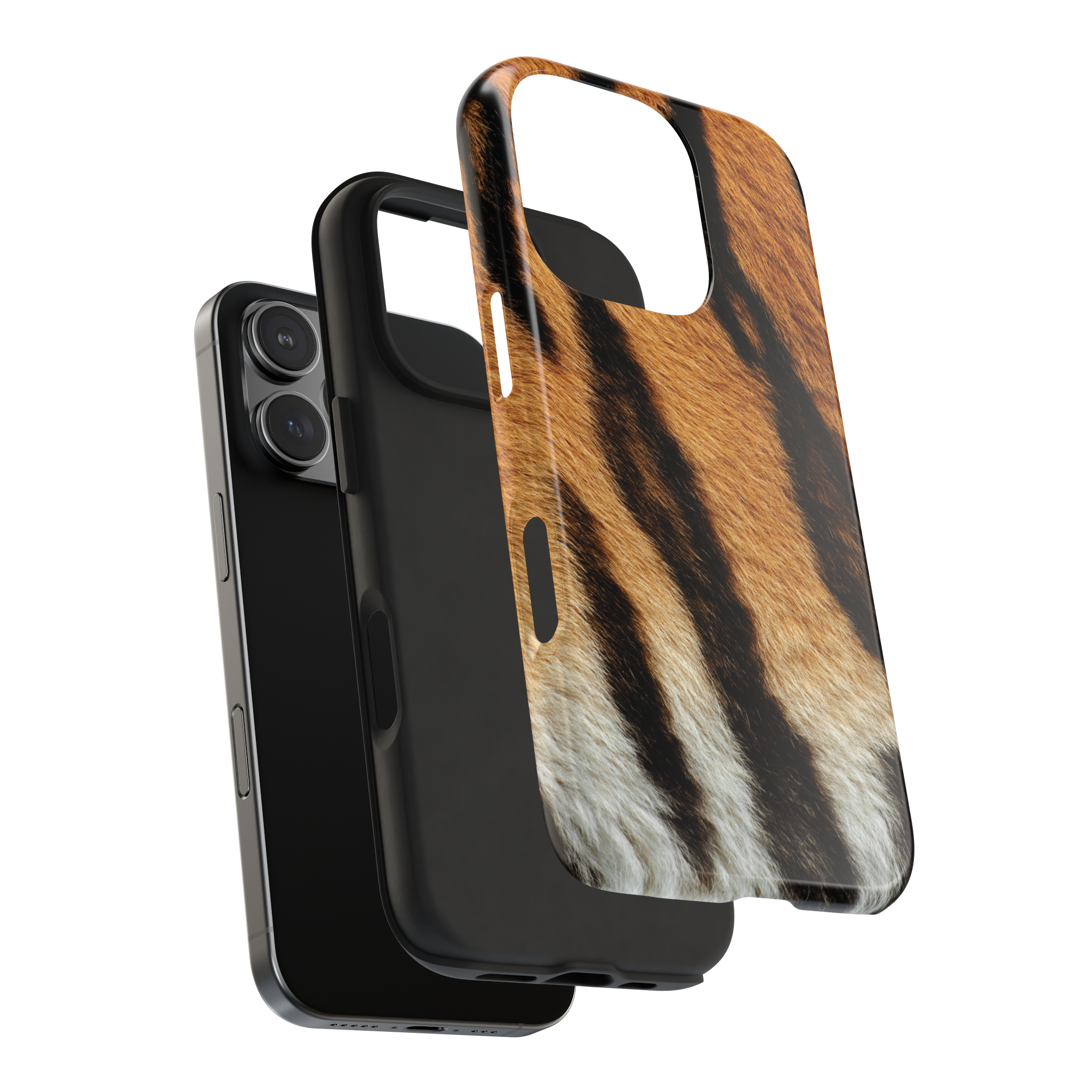 Tiger Fur Print Phone Case