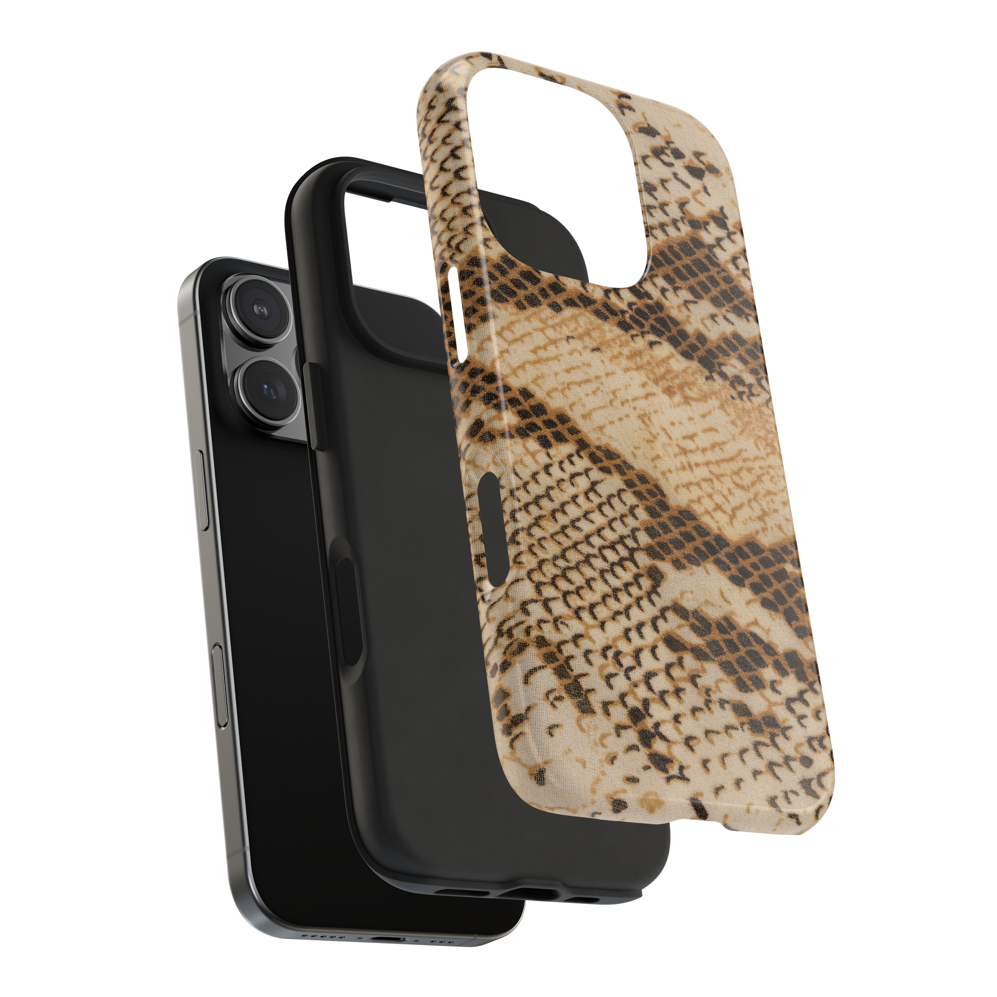 Snake Print Phone Case