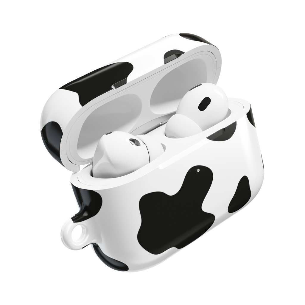 Cow Print AirPods Case