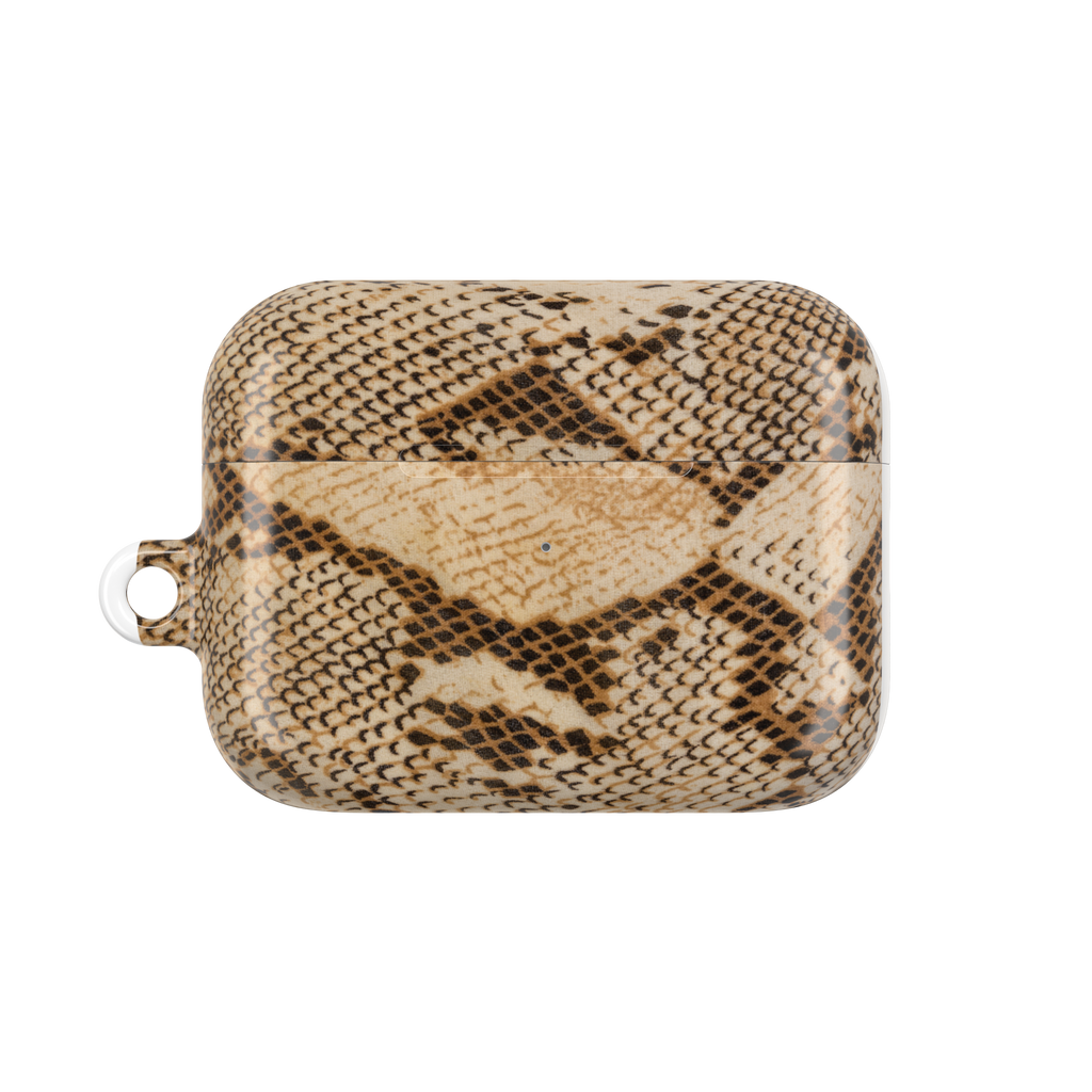 Snake Print AirPods Case