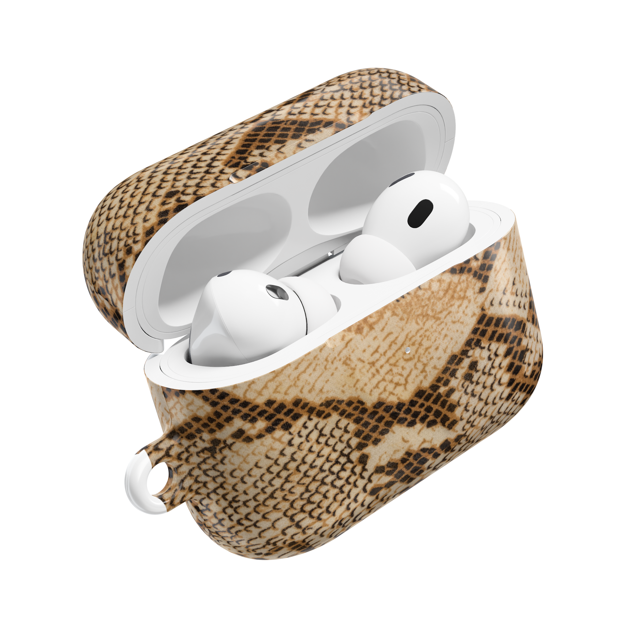 Snake Print AirPods Case