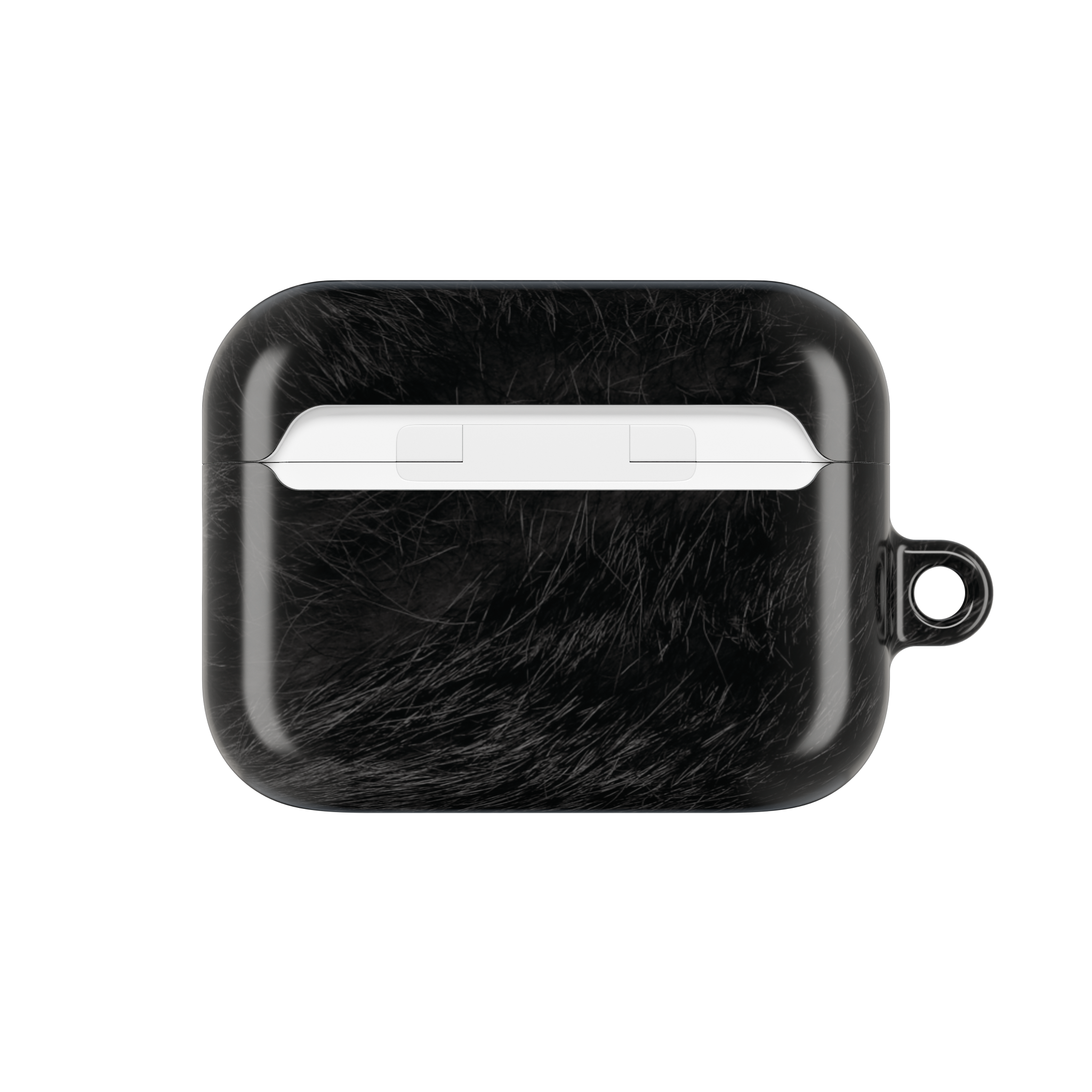 Black Panther Fur Print AirPods Case