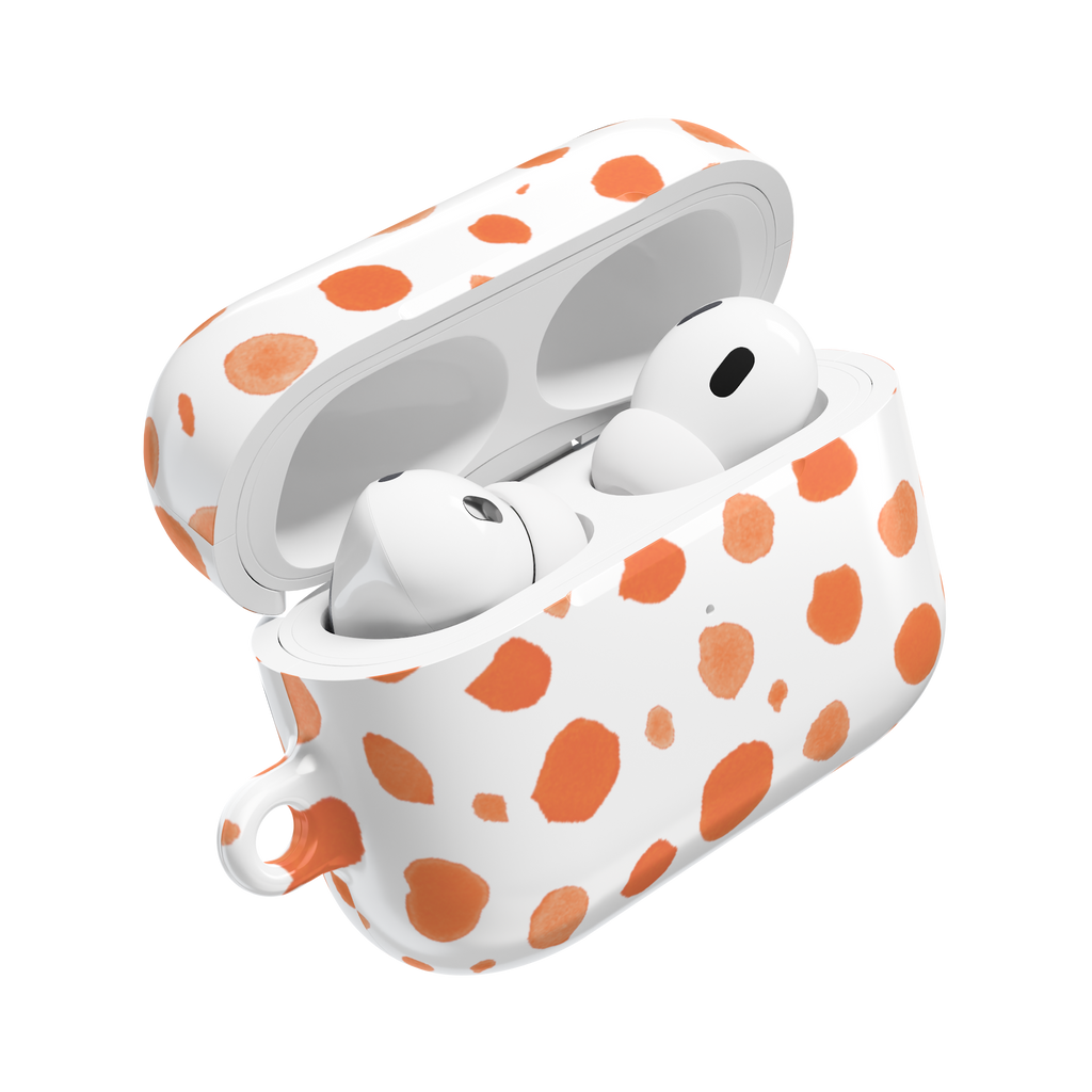 Terracotta Dots AirPods Case