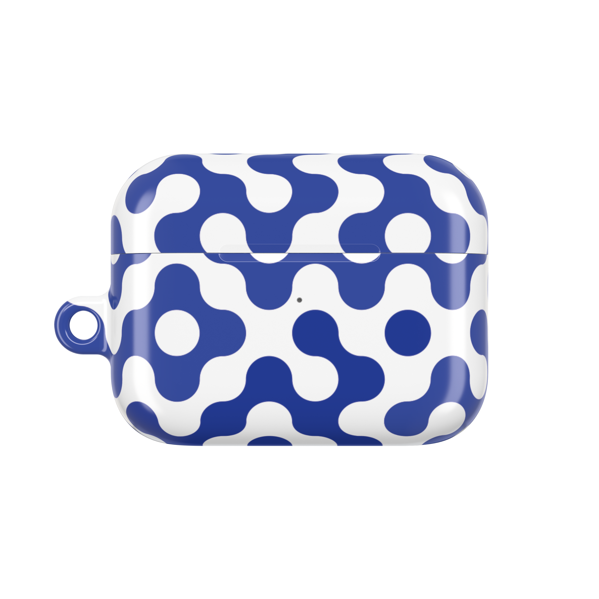 Bold Blue Retro Loop AirPods Case