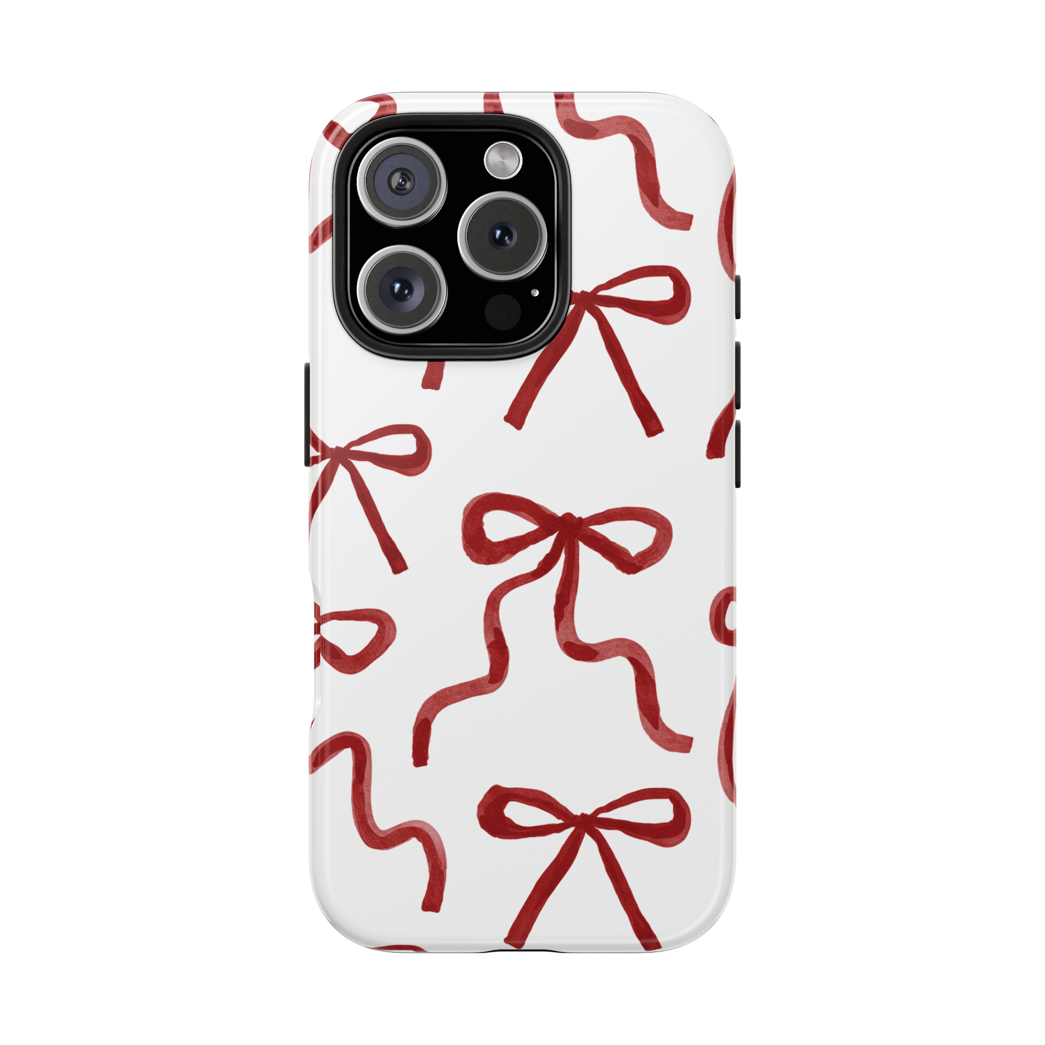 Cherry Ribbon Bow Phone Case