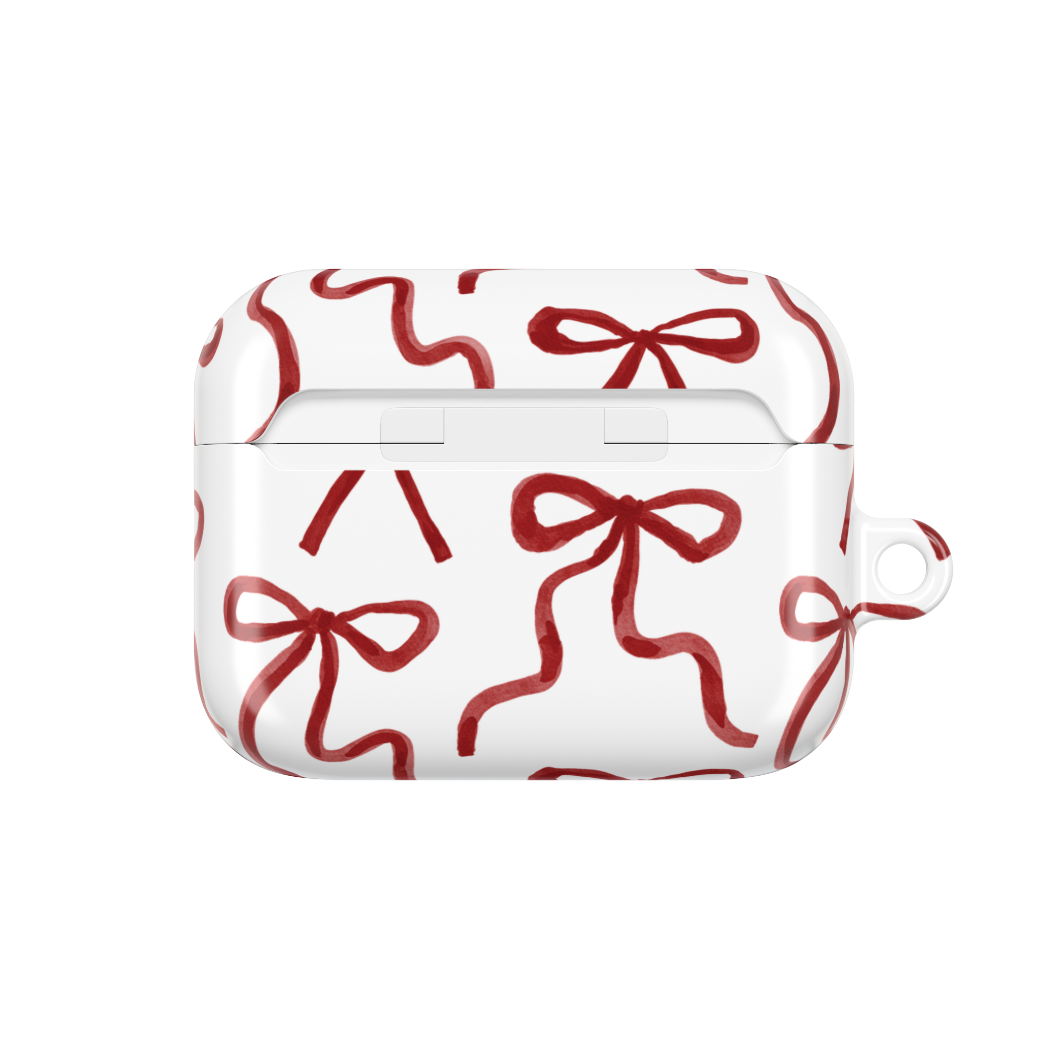 Cherry Ribbon Bow AirPods Case